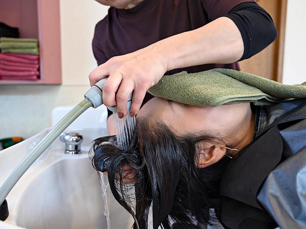 プレシャンプー（汚れ取り）